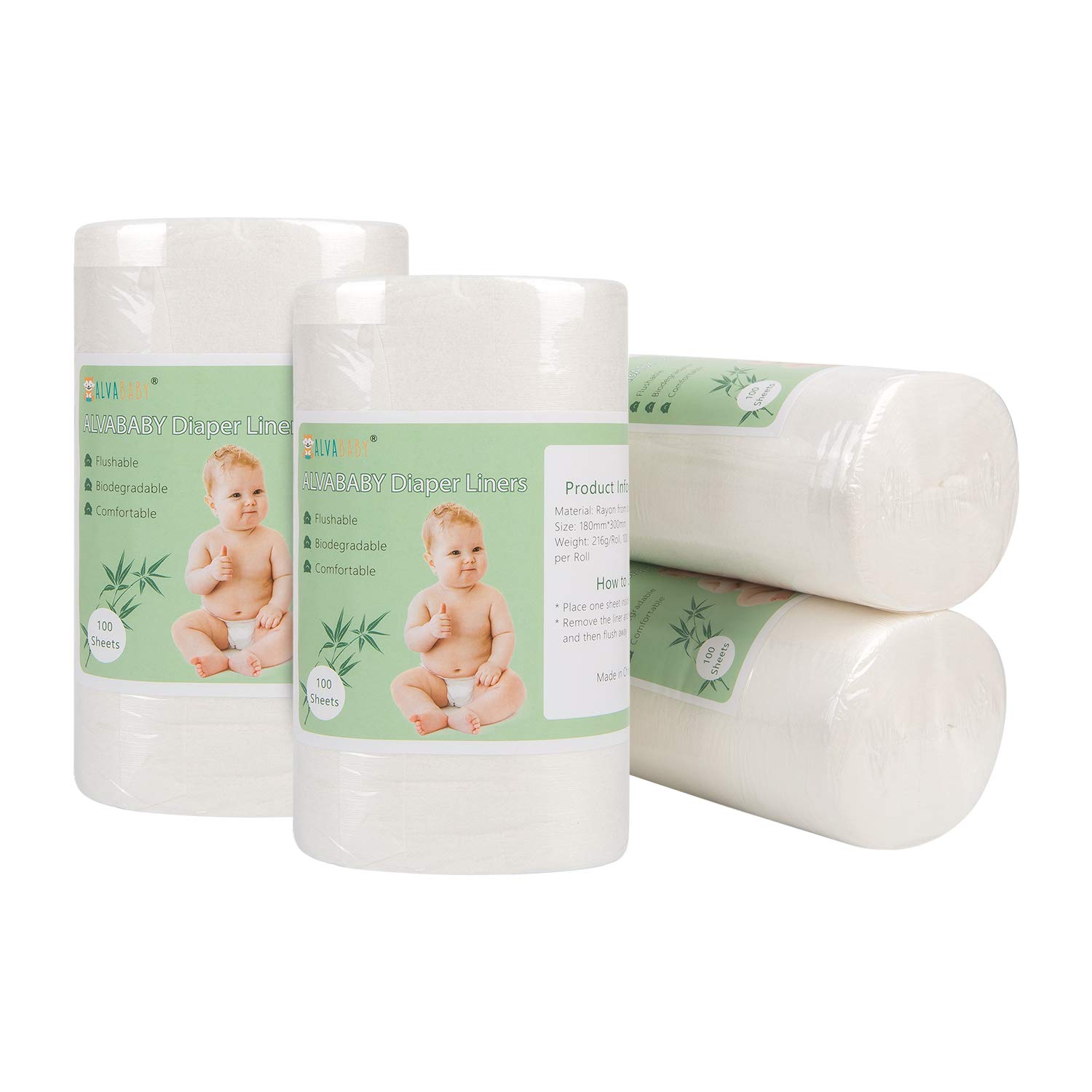 biodegradable liners for cloth diapers