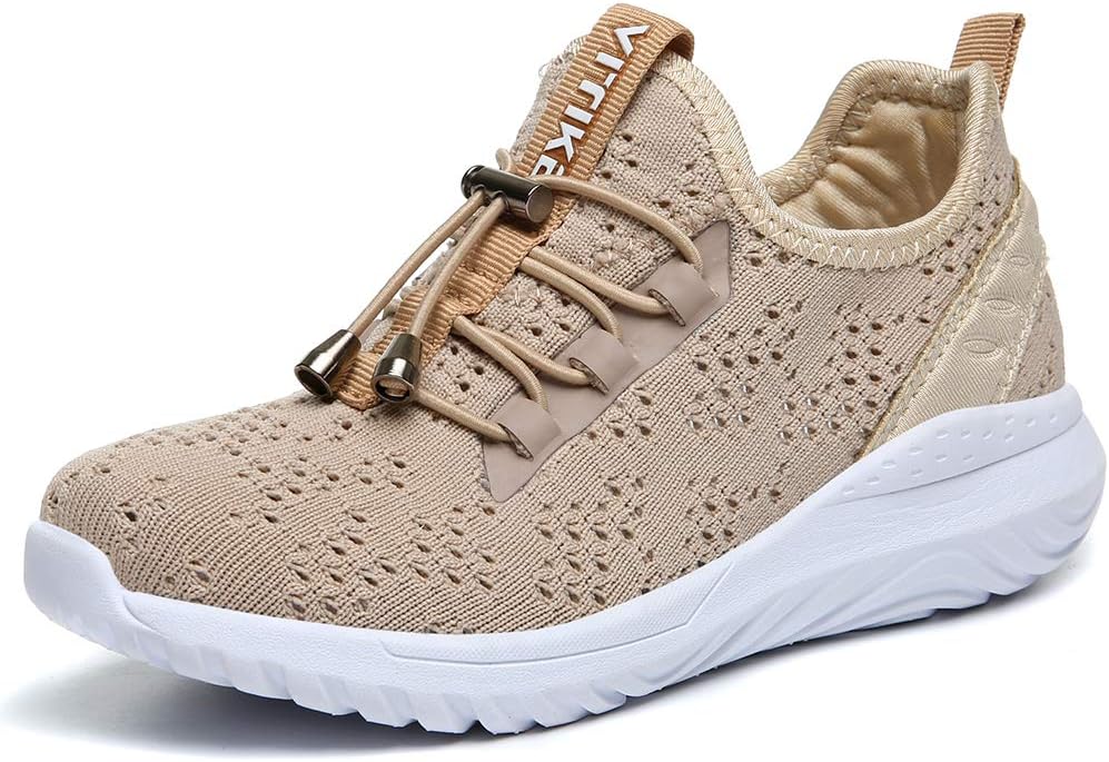 Boys Girls Mesh Sneaker Outdoor Athletic Slip on Casual Running Shoes Lightweight Sneakers