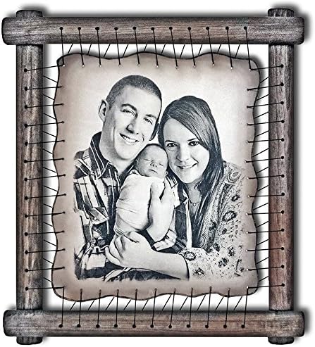 Personalized portrait from photo Pet Portrait Baby Pyrography Art Portraits Engraved Holiday Gifts Woodburning Gift for friend - RARE Hand Drawn Pyrography Technique