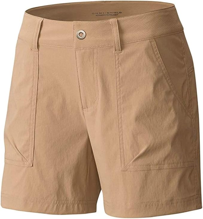 Columbia Women's Kestrel Trail OmniShield Stretch Shorts (14 / Inseam