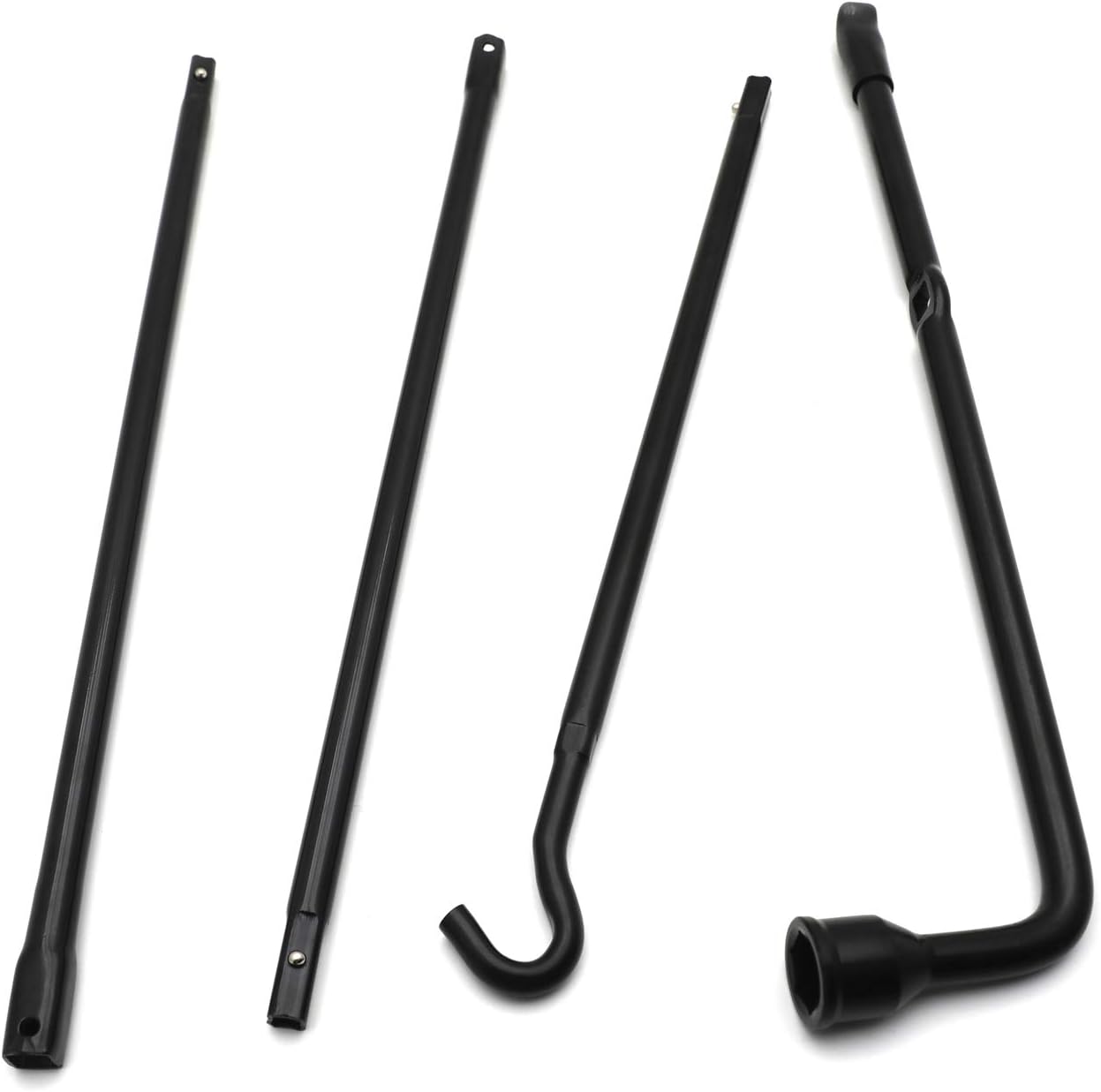 HTTMT- Vehicle F-150 04-14 Spare Tire Tool Lug Wrench Extension Iron Tire Jack w/bag [P/N: ET-CAR-TIRE003-BK]: Automotive