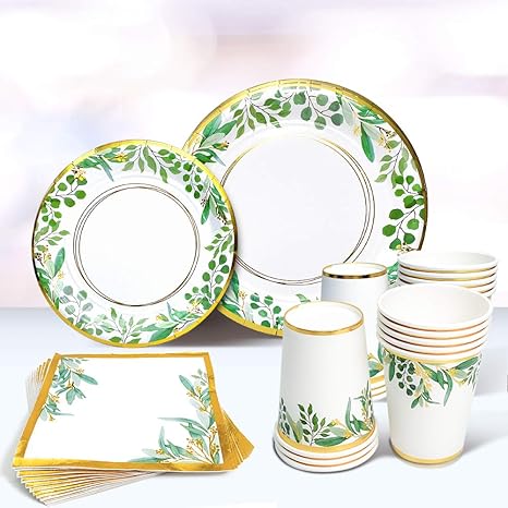 safari baby shower plates and napkins