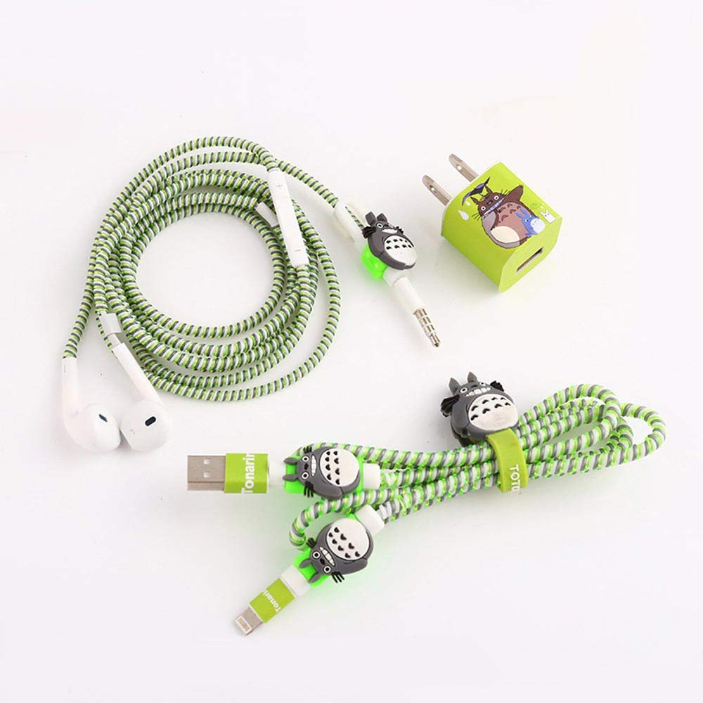 TM DIY Protectors Apple USB Data Line Cable Charger Earphone Wrap