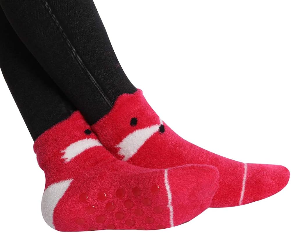 Womens Casual Socks Vive Bears Soft Cartoon Animal Pattern Non Slip Fashion Slipper Socks Clothing Women Rayvoltbike Com