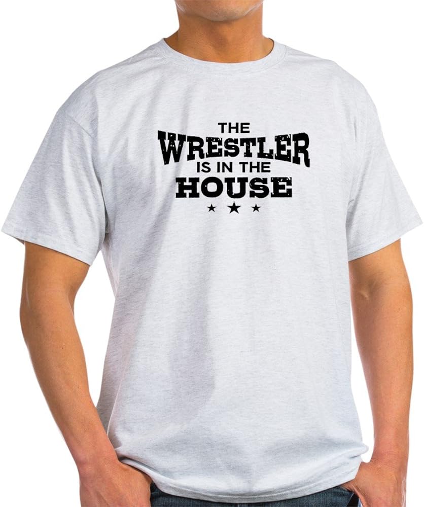 Amazon.com: CafePress Funny Wrestler 100% Cotton T-Shirt, White: Clothing