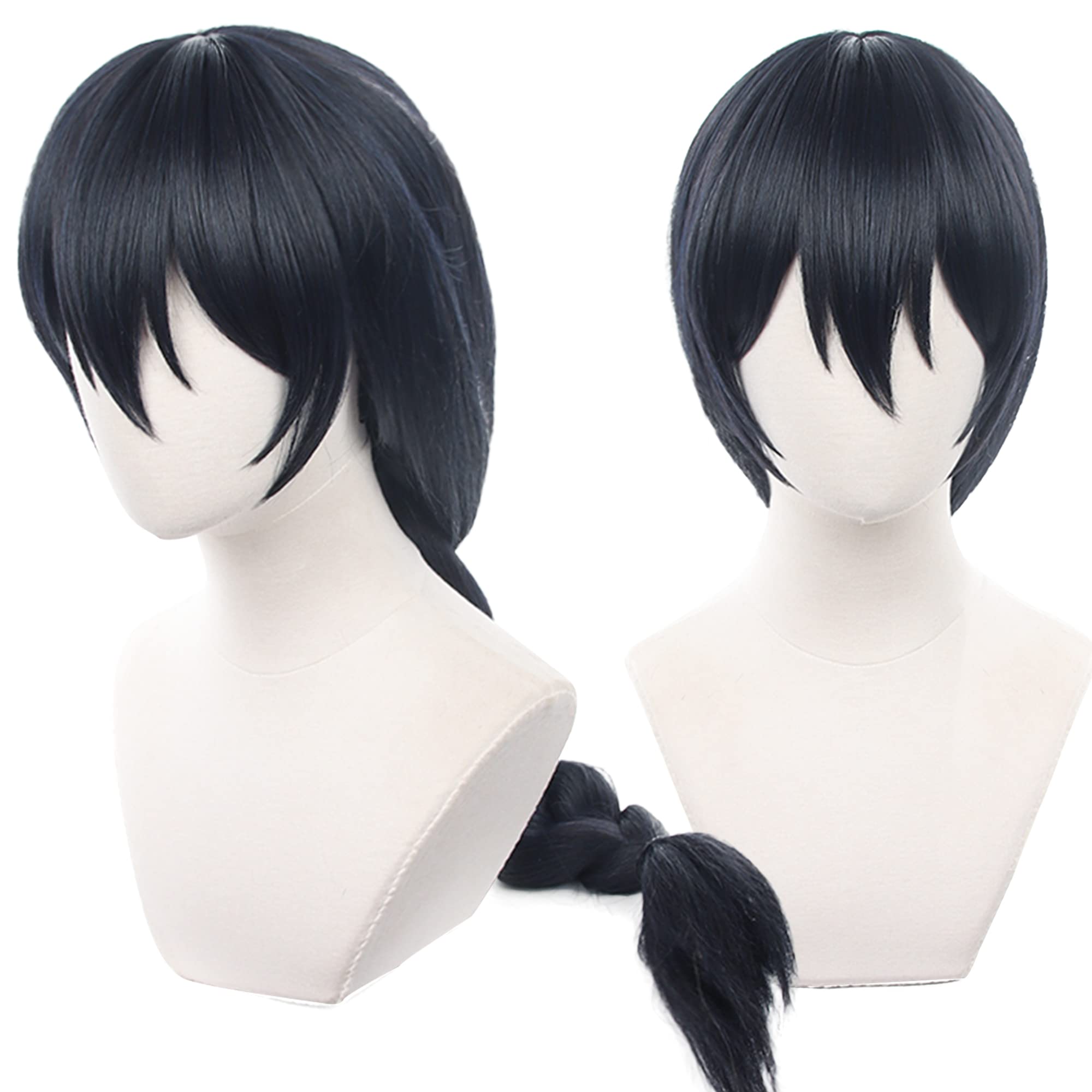 Cosplay wig Anime blue long Braid hair Cosplay Wig for Halloween, Party, Carnival, Nightlife, Concerts, Weddings — image 1