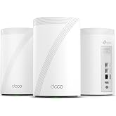 Deco 7 Pro Tri-Band BE14000 Wi-Fi 7 Mesh System, 10Gbps Internet, 3 Pack | 2026 PCGamer's Best Mesh Pick, 8-Stream 14Gbps, 10 WAN/LAN Ports, 8100 Sq.ft, 200 Devices, 320MHz, AI-Roaming (BE67 3-Pack)