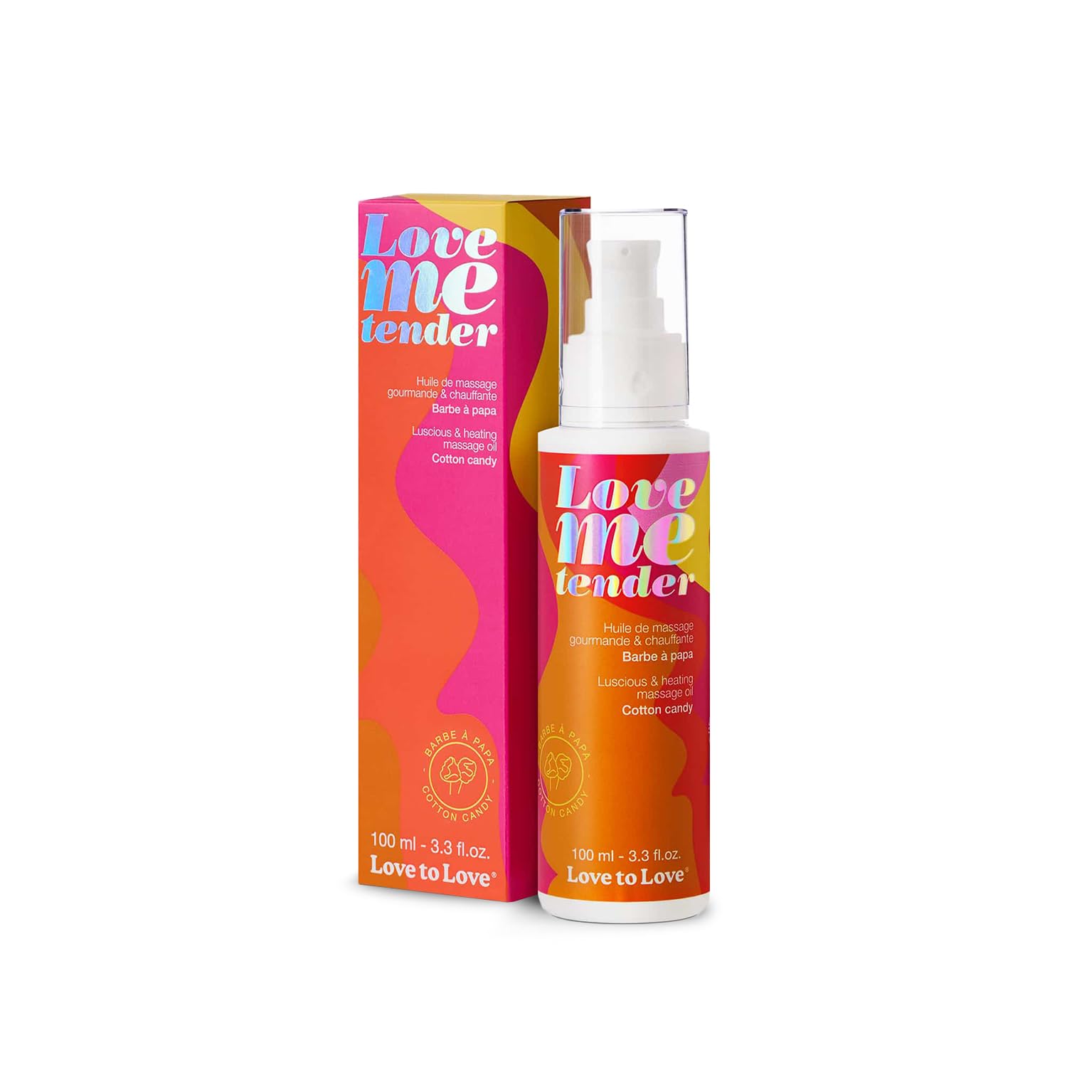 Love To Love Love Me Tender Massage Oil Transparent 100 ml