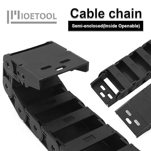18mm x 50mm Black Plastic Cable Wire Carrier Drag 18mm x 50mm Black Plastic Cable Wire Carrier Drag