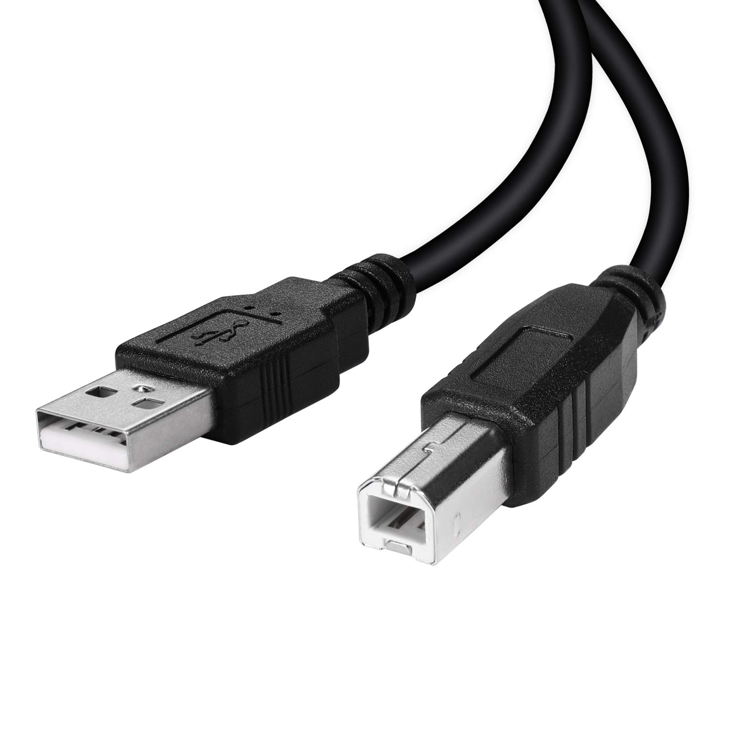 UYGHHK USB 2.0 Printer Cable, USB 2.0 Type B Lead A Male to B Male For Printers (1.5 Meter)