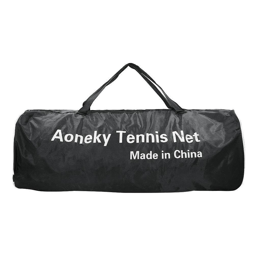 Aoneky 42' #30 Twisted Poly Outdoor Replacement Professional Tennis Court Net