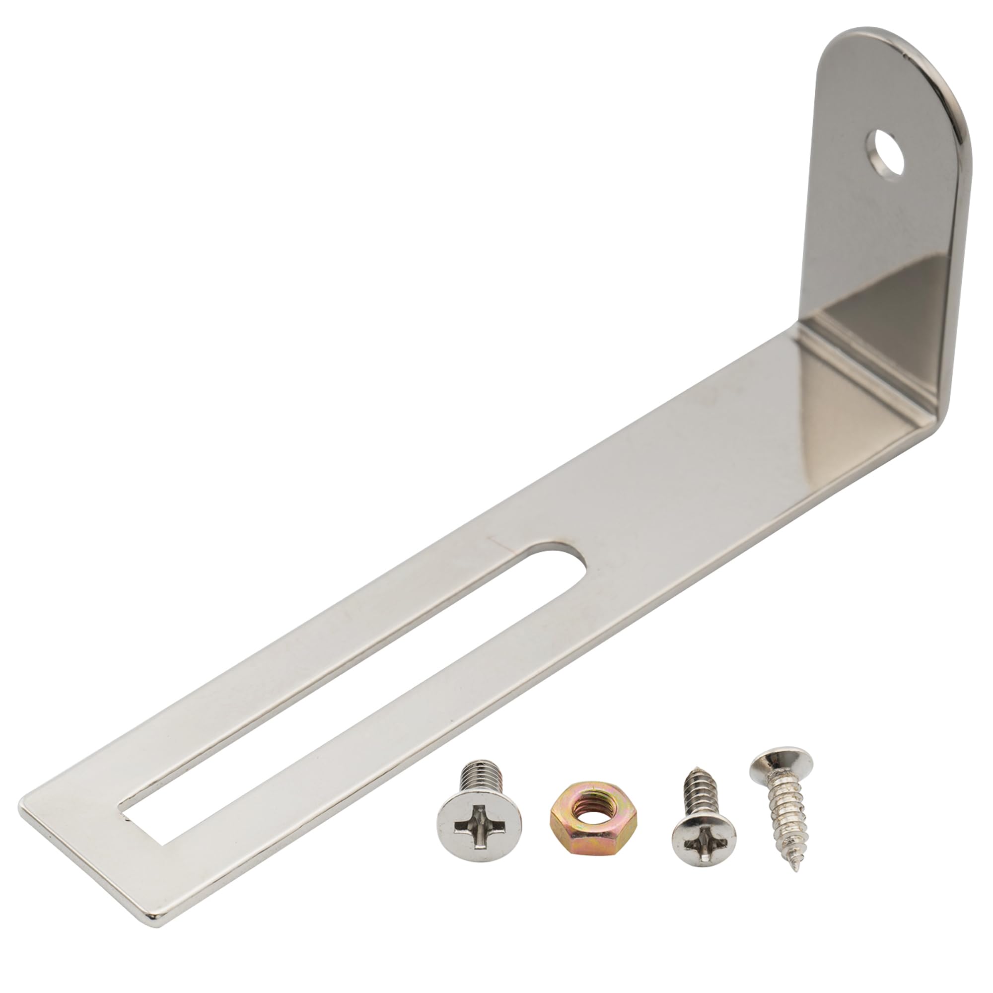 Musiclily Pro Steel Pickguard Bracket Support for Epiphone Les Paul Electric Guitar, Nickel