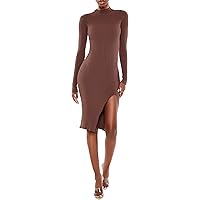 Forever 21 Bodycon Long-Sleeve Dress Brown Small at Amazon Women's Clothing store Forever 21 Bodycon Long-Sleeve Dress Brown Small at Amazon Women's Clothing store