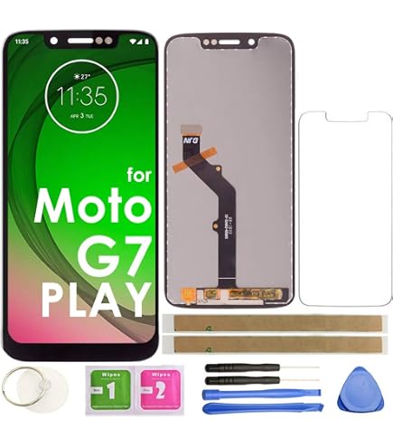 Écran Complet (vitre Tactile + LCD) Pour Motorola Moto G7 Power XT1955 - 6.2" - Neuf