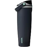 Owala FreeSip Sway Insulated Stainless Steel Water Bottle with Two-Way Spout, Built-In Straw and Bucket Handle, Made for Travel, School, and Sports, 40oz, BPA Free, Leak Proof, Foggy Tide