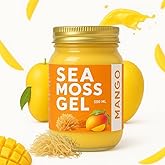 Tropical Mango Sea Moss Gel – Wildcrafted & Organic – Mineral-Rich Superfood for Energy, Immunity & Digestion – Ready to Eat,