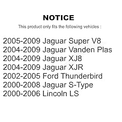 Rear Wheel Bearing Pair for Jaguar Lincoln LS