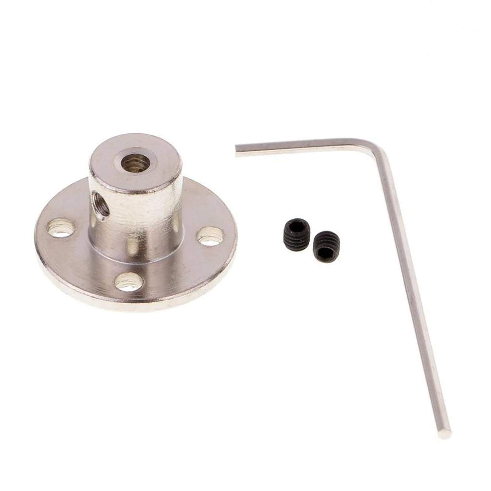 4/5/6.35/8/10/12/14mm Rigid Flange Coupling Motor Guide Shaft Coupler Motor Connector