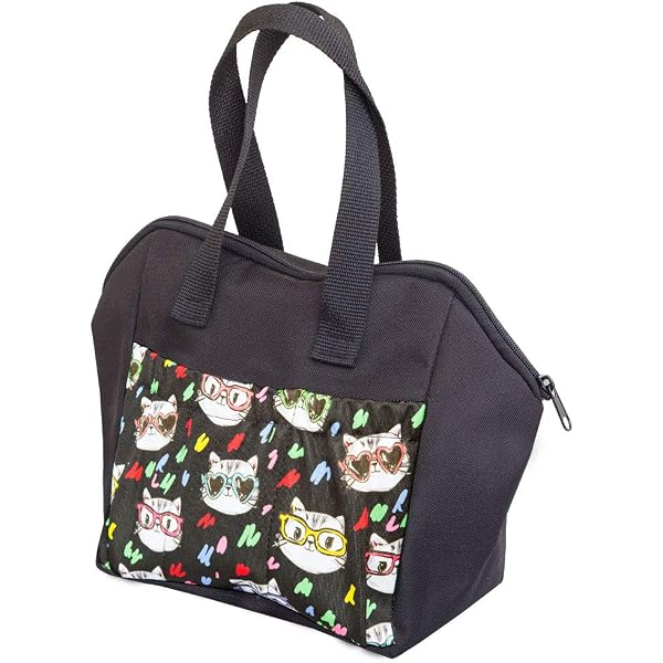 NGIL Extra Large Utility Tote Bag - 23" Open Top, Water Resistant, Spring Collection (Black) - View #8