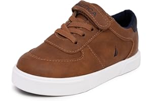 Nautica Kids Adjustable Strap Shoes | Comfortable Casual Sneakers for Boys and Girls, Toddlers & Little Kids