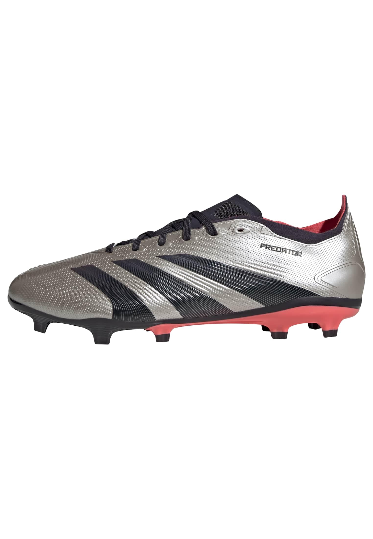 Adidas Unisex League Firm Ground, Platin Metallic/Aurora Black/Turbo, 12 Image