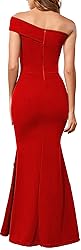 Red Formal Dresses for Women Sexy Bodycon One Off