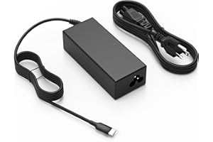 NIVJUKY 45W USB C Chromebook Charger for HP, Lenovo, Dell, Acer, Asus, Samsung, Google Light Laptop Charger for Students and Business Type C Universal Power Supply Adapter Cord