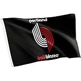 Desert Cactus Portland Trail Blazers Flag Team NBA National Basketball Association 100% Polyester Indoor Outdoor 3x5 feet Flags (Flag K)