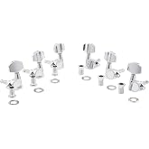 Ping P2650 Standard 3+3 Individual Machine Heads Chrome | Die-cast machine heads; 3+3 version; Set of 6 pieces; 14:1 gear ratio