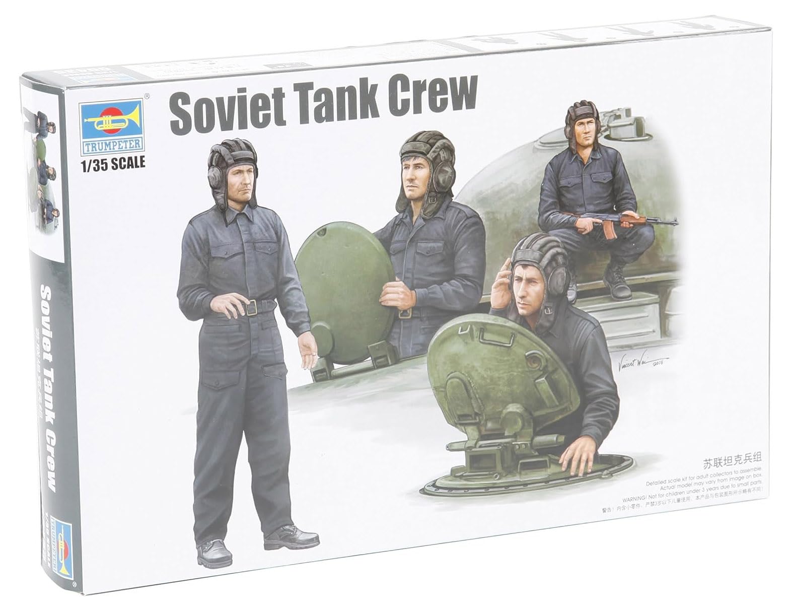 Trumpeter 1: 35 - Soviet Tank Crew 1970-1980