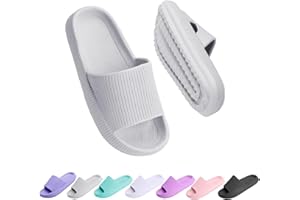 SECRET SLIPPERS Cloud Slides for Kids, Girls Boys Pillow Slippers Shower Bathroom, Comfort Non-Slip Thick Sole Slippers Summer Beach Shoes for Little Kid/Big Kid