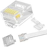 20-Pack Cat6 RJ45 Connectors