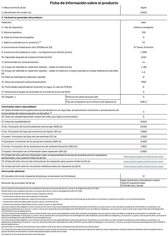 iPhone 17 Pro 256GB: Ecrã de 6,3 polegadas com Promotion, chip A19 Pro, bateria inovadora, sistema de câmara Pro Fusion com câmara frontal Center Stage; Cosmic Orange