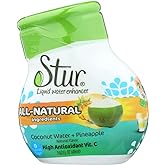 Stur Liquid Water Enhancer Coconut Water Pineapple -- 1.1 fl oz - 2 pc