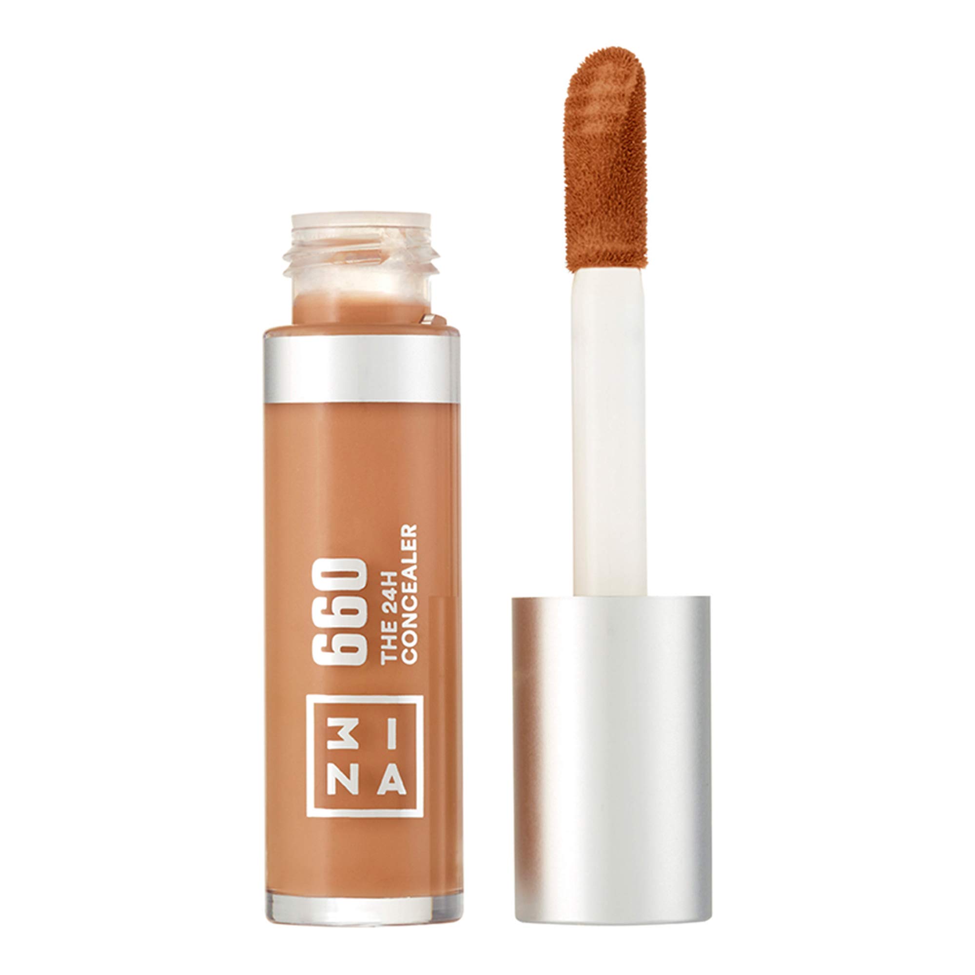 3INA MAKEUP - The 24H Concealer 660 - Tan Dark Circles and Blemish Liquid Concealer - Medium-Full Coverage