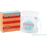 Cocofloss Woven Dental Floss, Dentist-Designed Oral Care, Strawberry Scent, Waxed, Expanding, Kid-Friendly String Floss with 