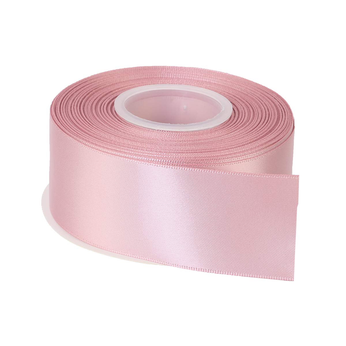 ITIsparkle 38mm Width (11/2") Double Faced Satin Ribbon 22 Meters (Full Reel) Crafts Gift Wrap Floristry - Rose Gold Ribbon