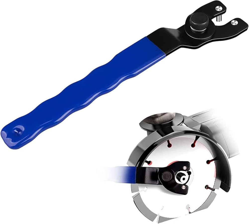 kuou Angle Grinder Adjustable Spanner 10-52mm Pin Key Wrench Lock-Nut