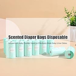 USBOO Diaper Bags Disposable for Baby - 20 Refill