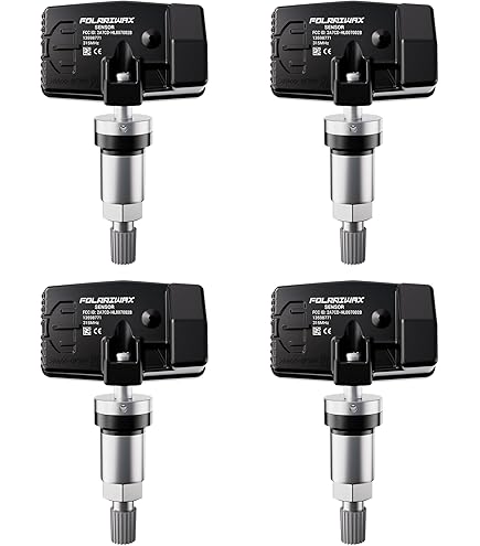 4 NEW TPMS Tire Pressure Monitoring Sensors - OEM Part 13598771, Universal Fit, 1 Year Warranty