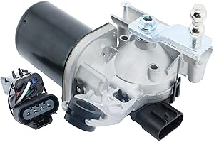 BDELI Front Windshield Wiper Motor Replacement New for Dodge Ram 1500 2003-2009 3.7L-8.3L,for Ram 2500 3500 2008-2010 5.7 6.7 8.0L for Ram 4500 5500 08-2010 16.7L 55077098AC 55077098AF 55077098AJ