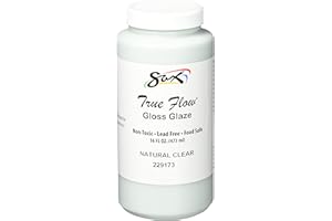 Sax 229173 True Flow Gloss Glaze - 1 Pint - Natural Clear, 16 Fl Oz (Pack of 1)