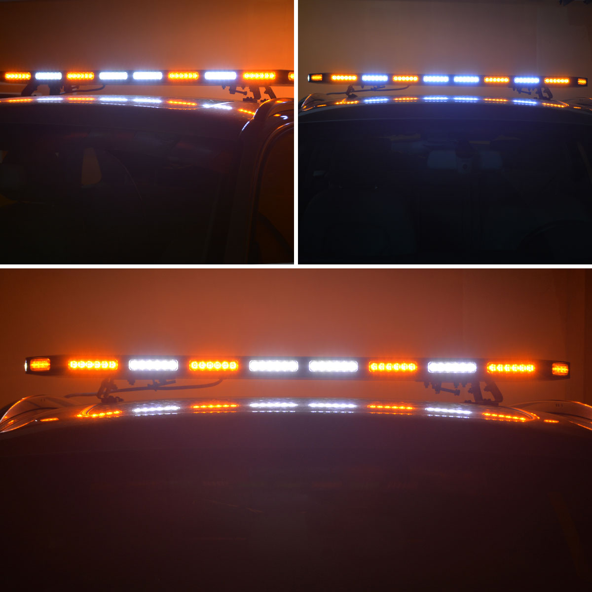 48 inch amber white light bar introduction