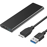 SABRENT M.2 SATA SSD to USB 3.0 Aluminum Enclosure (EC-M2MC)