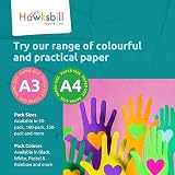 Hawksbill 225GSM A4 Pastel Card Stock 100 Pack Premium Bright Pastel view 4