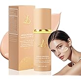 Foundation 4 in 1 - Medium Spectrum with SPF 50+, Color Changing Foundation, Hydrating Color Changing Foundation Makeup, Concealer, Sun Protection, Longwearing & Waterproof for All Skin Types