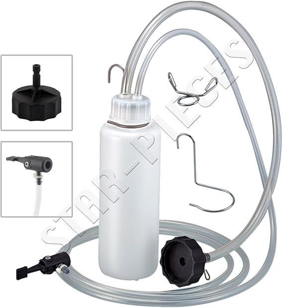 Automatic Hydraulic Brake and Clutch Bleeder Kit 0.5 Litres Amazon