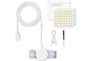 STEHEALTH Bedwetting Alarm for Older Kids with Loud Sound & Strong Vibration, Pee Alarm for Boys Girls Babies Children Teens