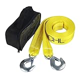 JCHL Nylon Tow Strap with Hooks 2”x20’ Car