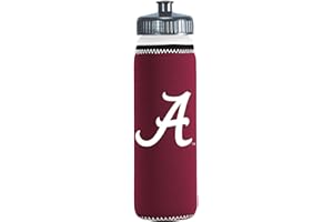 Kolder College Van Metro Squeezable LDPE 22 Ounce Water Bottle (Alabama) Crimson Tide)